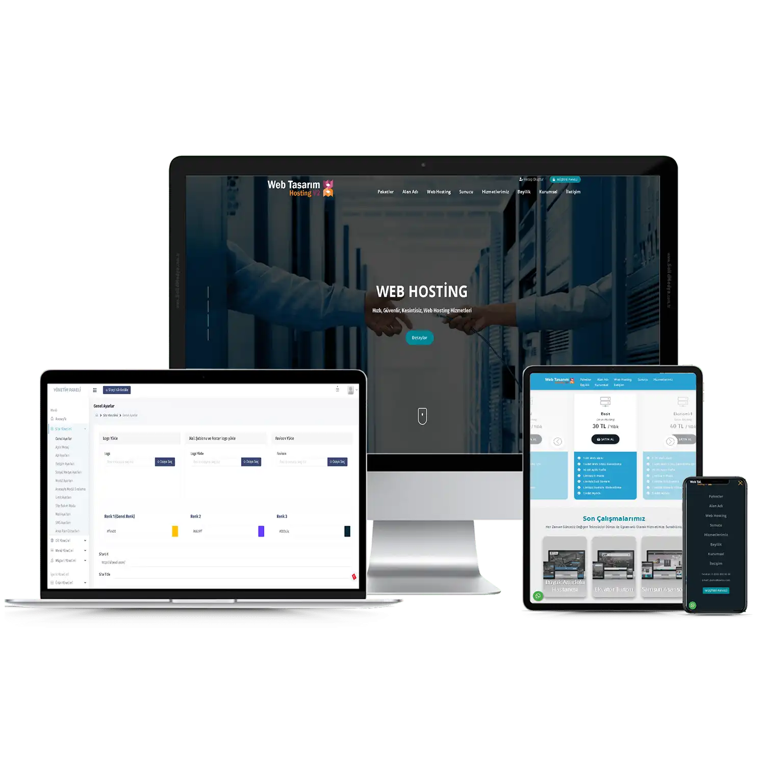 Web Ajans Sitesi V2 Web Site Teması